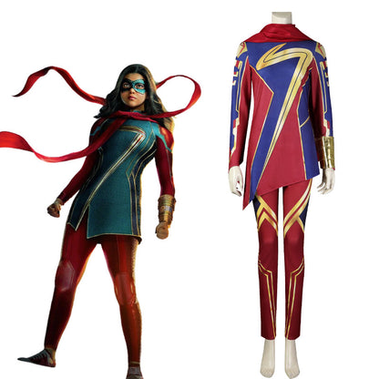 Captain Marvel 2 Kamala Khan Cosplay Costume
