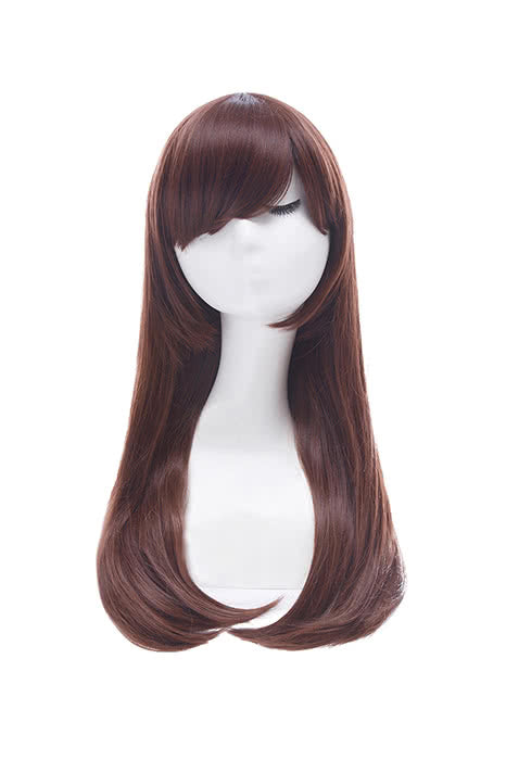 OW Game D.Va Hana Song Cosplay Wigs Long Hair Wigs