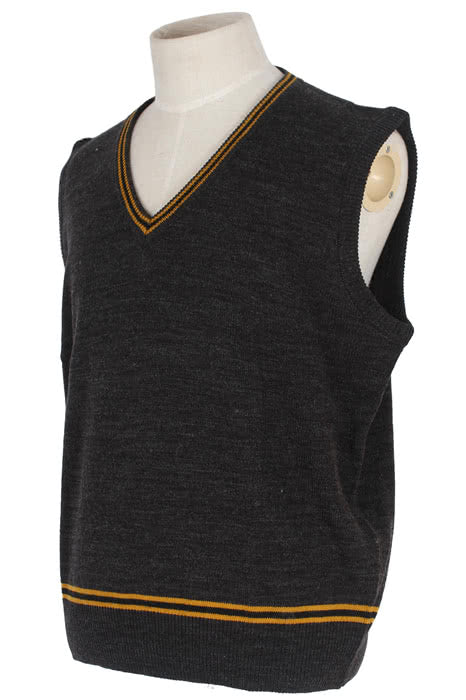 Harry Potter Gryffindor Vest Sweater School Uniform Cosplay Costume Dark Gray