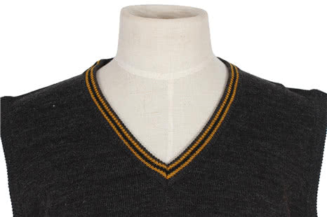 Harry Potter Gryffindor Vest Sweater School Uniform Cosplay Costume Dark Gray