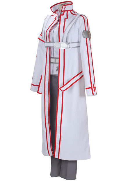 Sword Art Online Kirito Knights of the Blood White Cosplay Costume