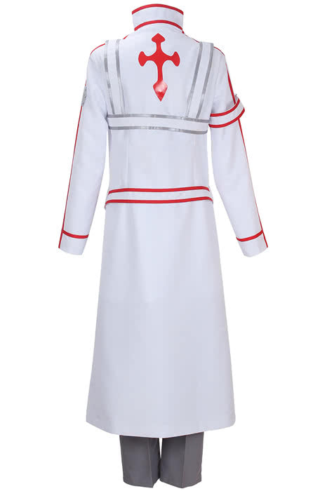 Sword Art Online Kirito Knights of the Blood White Cosplay Costume