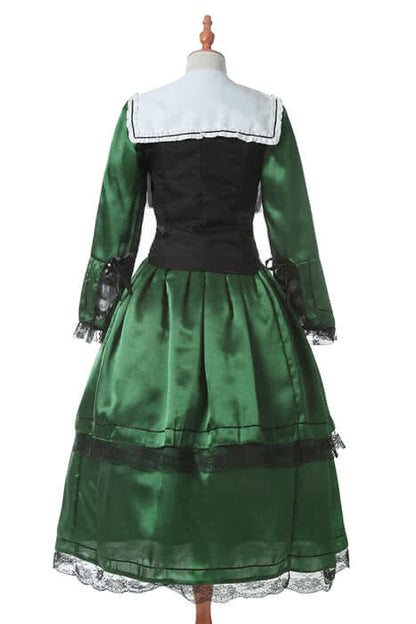 Rozen Maiden Suiseiseki Green Lolita Cosplay Costumes 