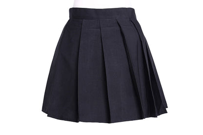 Black High School Girls Uniform Cosplay Costumes