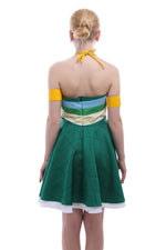 Vicwin-One Fairy Tail Wendy Marvell Green Dress Cosplay Costume Outfit –  Rolecosplay