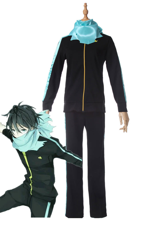 Anime Noragami Yato Jersey Cosplay Costume Outfits