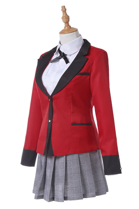 Kakegurui Yumeko Jabami Uniform Cosplay Costumes