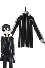Sword Art Online Game Kirigaya Kazuto Coat Cosplay Costume