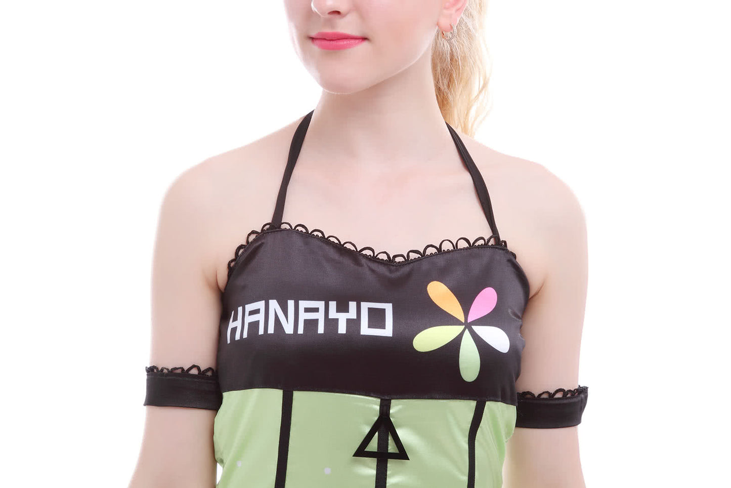 Love Live! Video Game Awaken Hanayo Koizumi Cosplay Costumes Green Dresses