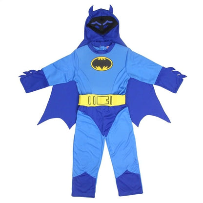 2015 Fashion Blue Halloween Party Costomes Children’s Cosplay Batman Clothes
