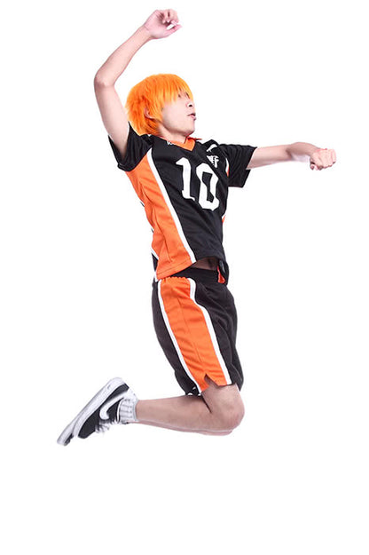 Haikyū!! Shōyō Hinata Number 10 Volleyball Sports Cosplay Costumes