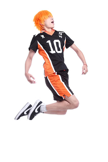 Haikyū!! Shōyō Hinata Number 10 Volleyball Sports Cosplay Costumes