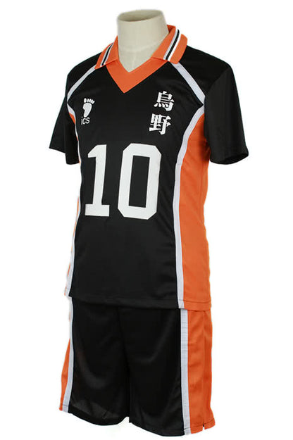 Haikyū!! Shōyō Hinata Number 10 Volleyball Sports Cosplay Costumes