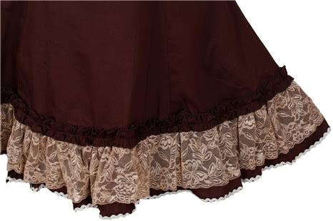 Elegant Gothic lolita Dress Civil War Cotton Ball Gown cute bow Short sleeve Lace