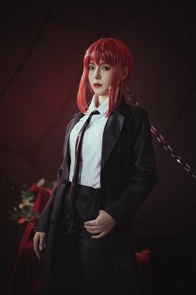 Chainsaw Man Makima Suit Cosplay Costume