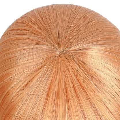 Chainsaw Man Power Orange Long Cosplay Wigs