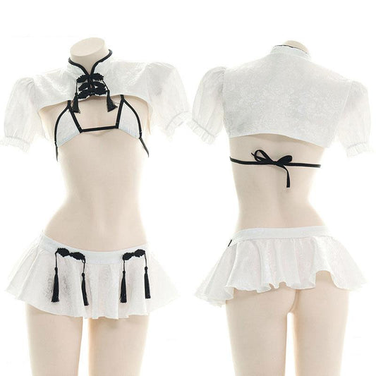 Cheongsam Girl Sexy Pajamas Cosplay Costum