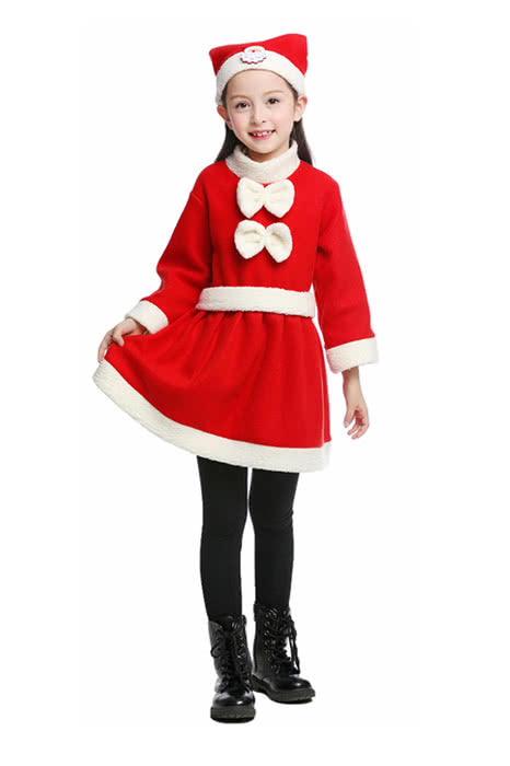 Santa Claus Children Boys Girls Cosplay Costumes