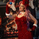 Christmas Dress Cosplay Costume Full Set