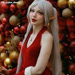 Christmas Dress Red Holiday Cosplay Outfit