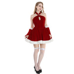 Christmas Dress Red Holiday Cosplay Outfit