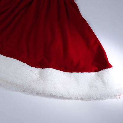 Christmas Dress Red Holiday Cosplay Outfit