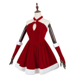 Christmas Dress Red Holiday Cosplay Outfit