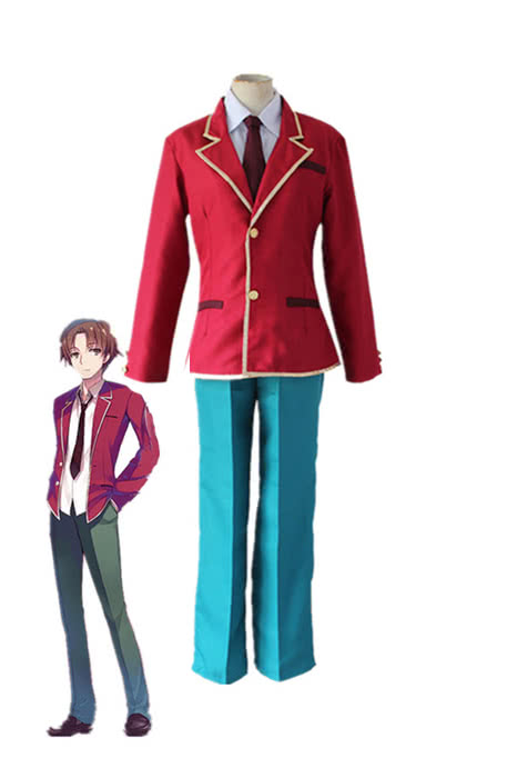 Classroom of the Ayanokōji Kiyotaka Red School Cosplay Costumes