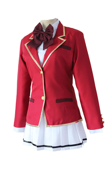 Classroom of the Suzune Horikita Red Dress Cosplay Costume
