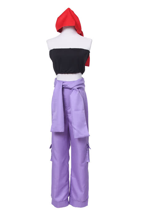 Black and purple
