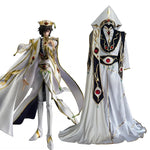 Code Geass Lelouch Vi Britannia Lamperouge Emperor King Cosplay Costume
