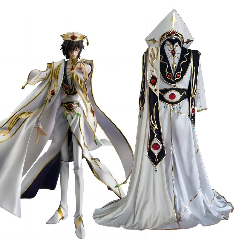 Code Geass Lelouch Vi Britannia Lamperouge Emperor King Cosplay Costume