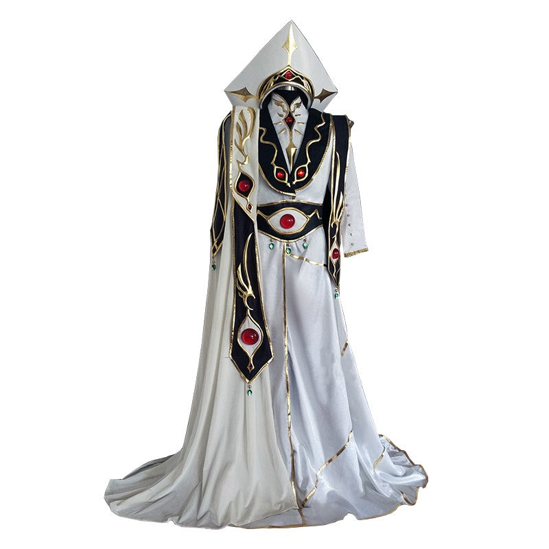 Code Geass Lelouch Vi Britannia Lamperouge Emperor King Cosplay Costume