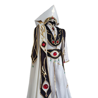 Code Geass Lelouch Vi Britannia Lamperouge Emperor King Cosplay Costume