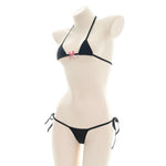 Cute Bow Tied Bikini 2 Color Cosplay Costume
