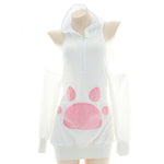 Cute Cat Pink Sexy Pajamas Cosplay Costume