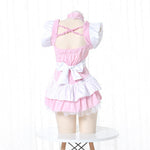 Cute Maid Pink Lingerie Cosplay Costume