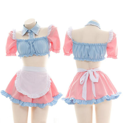 Cute Maid Suit Lingerie Cosplay Costume