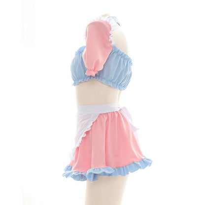 Cute Maid Suit Lingerie Cosplay Costume