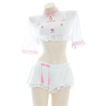 Cute Rabbit Cheongsam Pajama Cosplay Costume