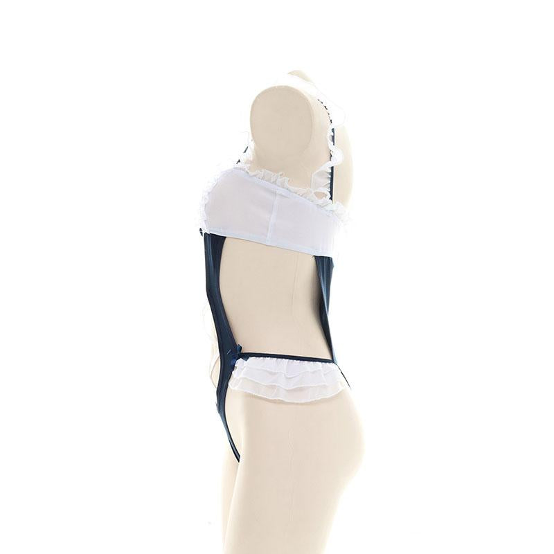 Cute Swimsuit Bodysuit Maid Cosplay Costume