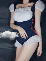 Cute Uniform Underwear 2 Colors Cosplay Costume