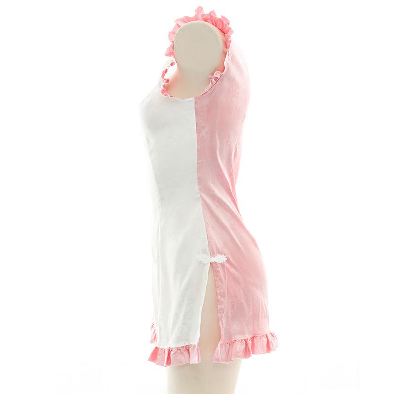 Cutout Sexy Cheongsam Dress Cosplay Costume