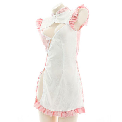 Cutout Sexy Cheongsam Dress Cosplay Costume