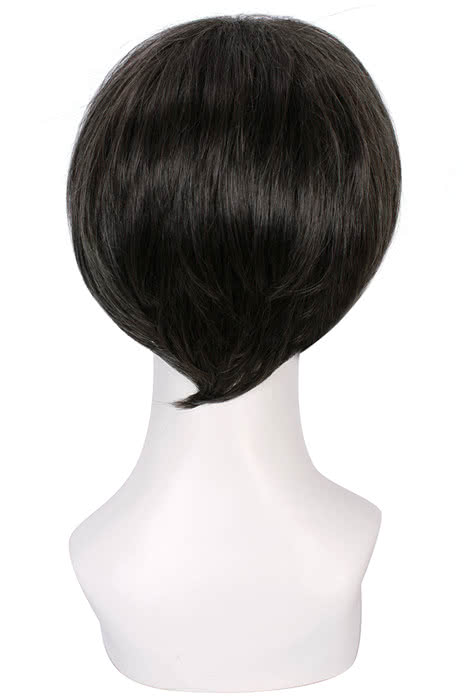 20cm Nase Hiroomi Cosplay Wig Short Black Hair
