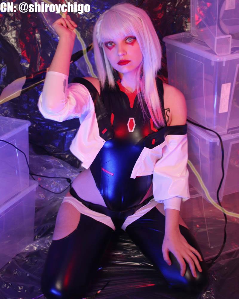Cyberpunk Edgerunners 2077 Lucy Halloween Cosplay Costume