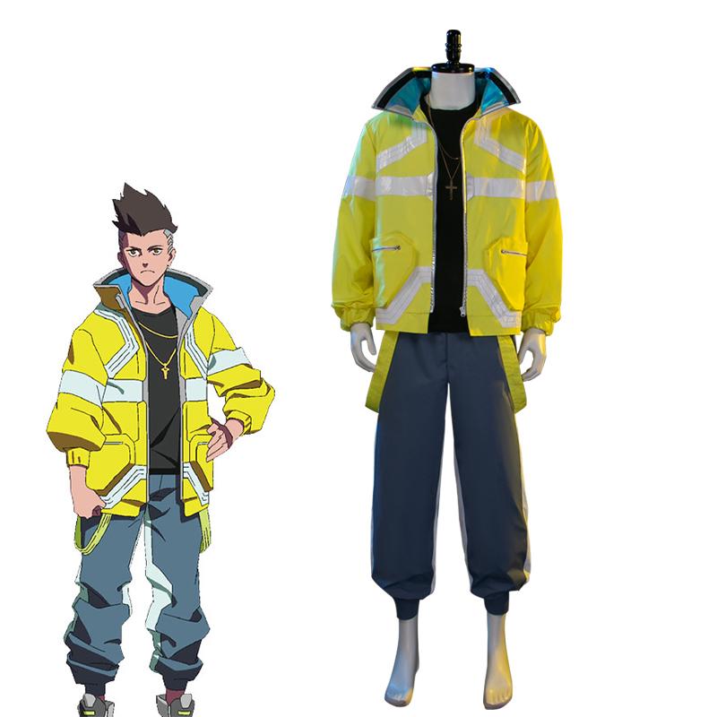 Cyberpunk Edgerunners 2077 David Halloween Cosplay Costume