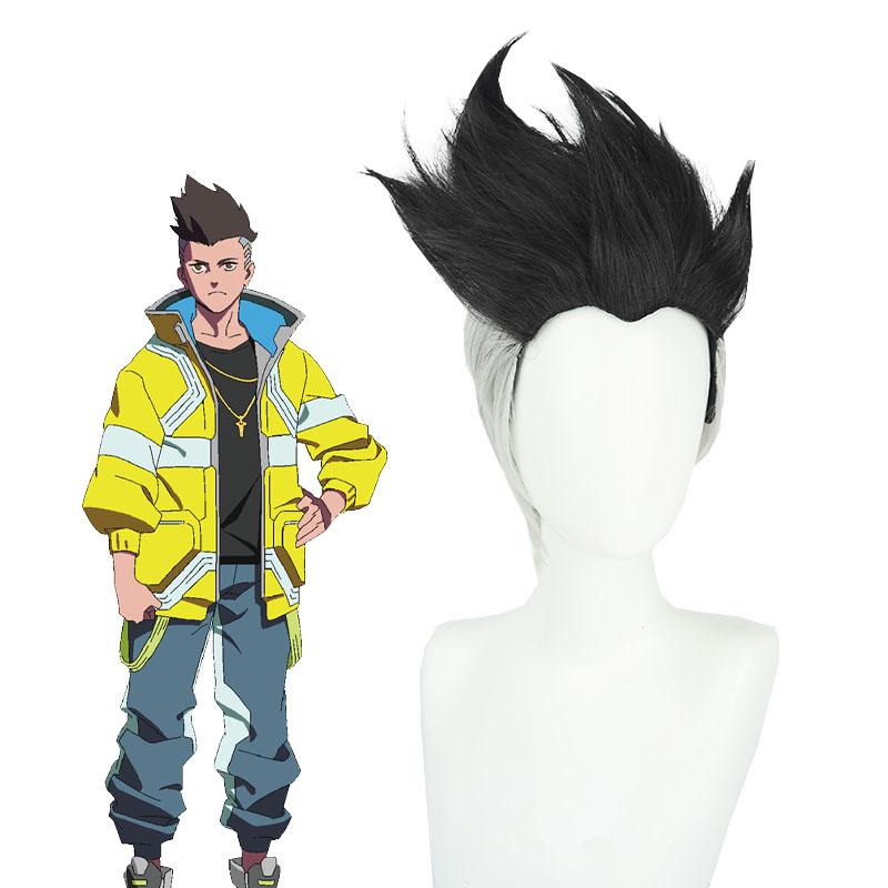 Cyberpunk Edgerunners David BLack Cosplay Wigs