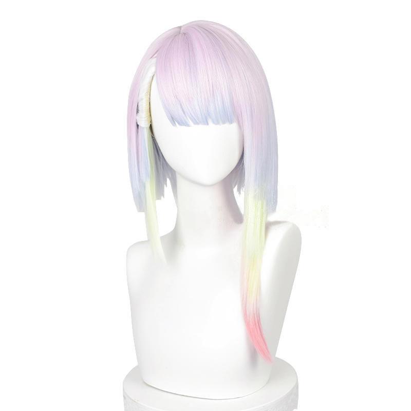 Cyberpunk Edgerunners 2077 Lucy Cosplay Wigs