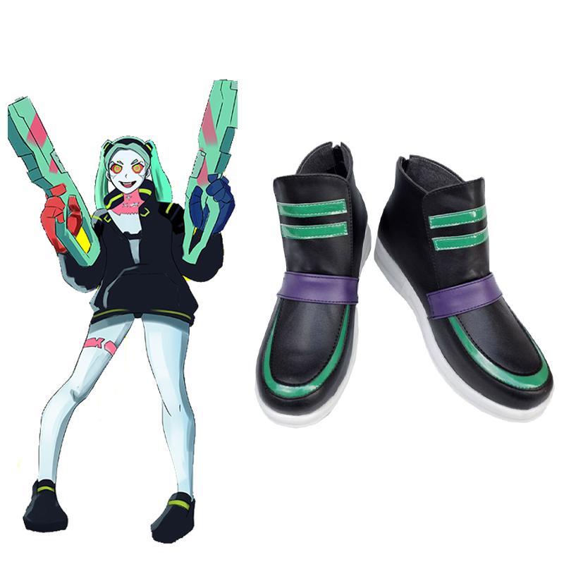 Cyberpunk Edgerunners 2077 Rebecca Cosplay Shoes